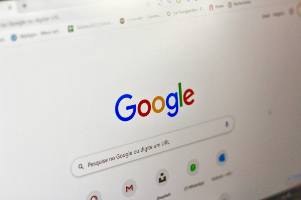 google search for SEO Services in dubai
